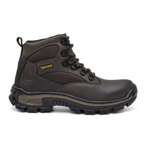 Bota Masculina em Couro Legitimo 13018 Chocolate