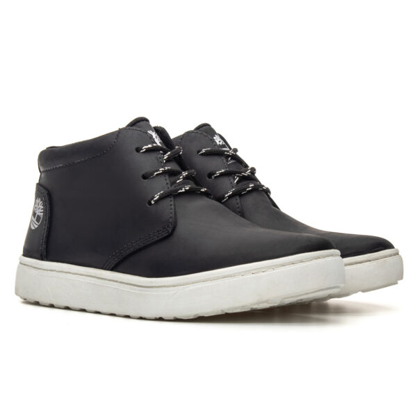 Tênis em Couro Guard - Preto e Branco - Image 2