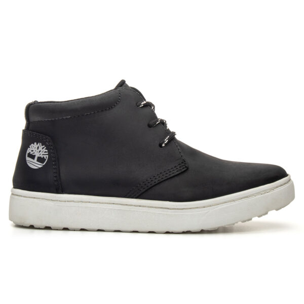 Tênis em Couro Guard - Preto e Branco