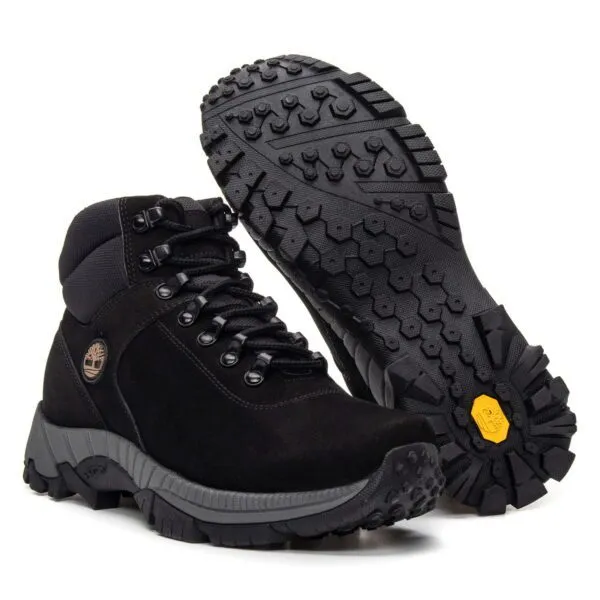 BOTA EM COURO BLAZE PRETO - Imagem 3