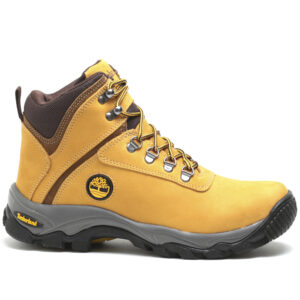 BOTA COURO HIKING AMARELO