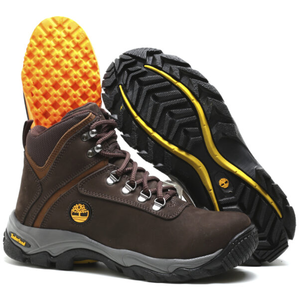 BOTA COURO HIKING CAFÉ - Imagem 5