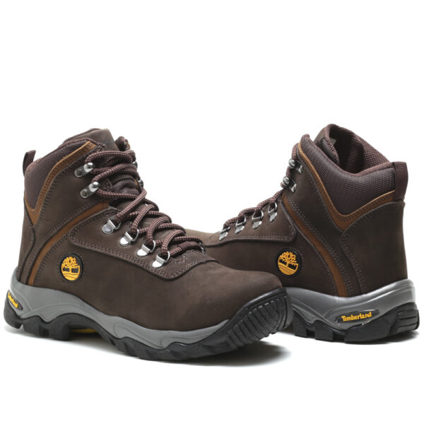 BOTA COURO HIKING CAFÉ - Imagem 3