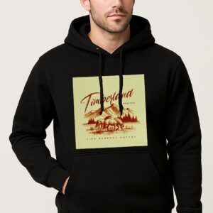 MOLETOM TIMBERADVENTURE 4425 - PRETO